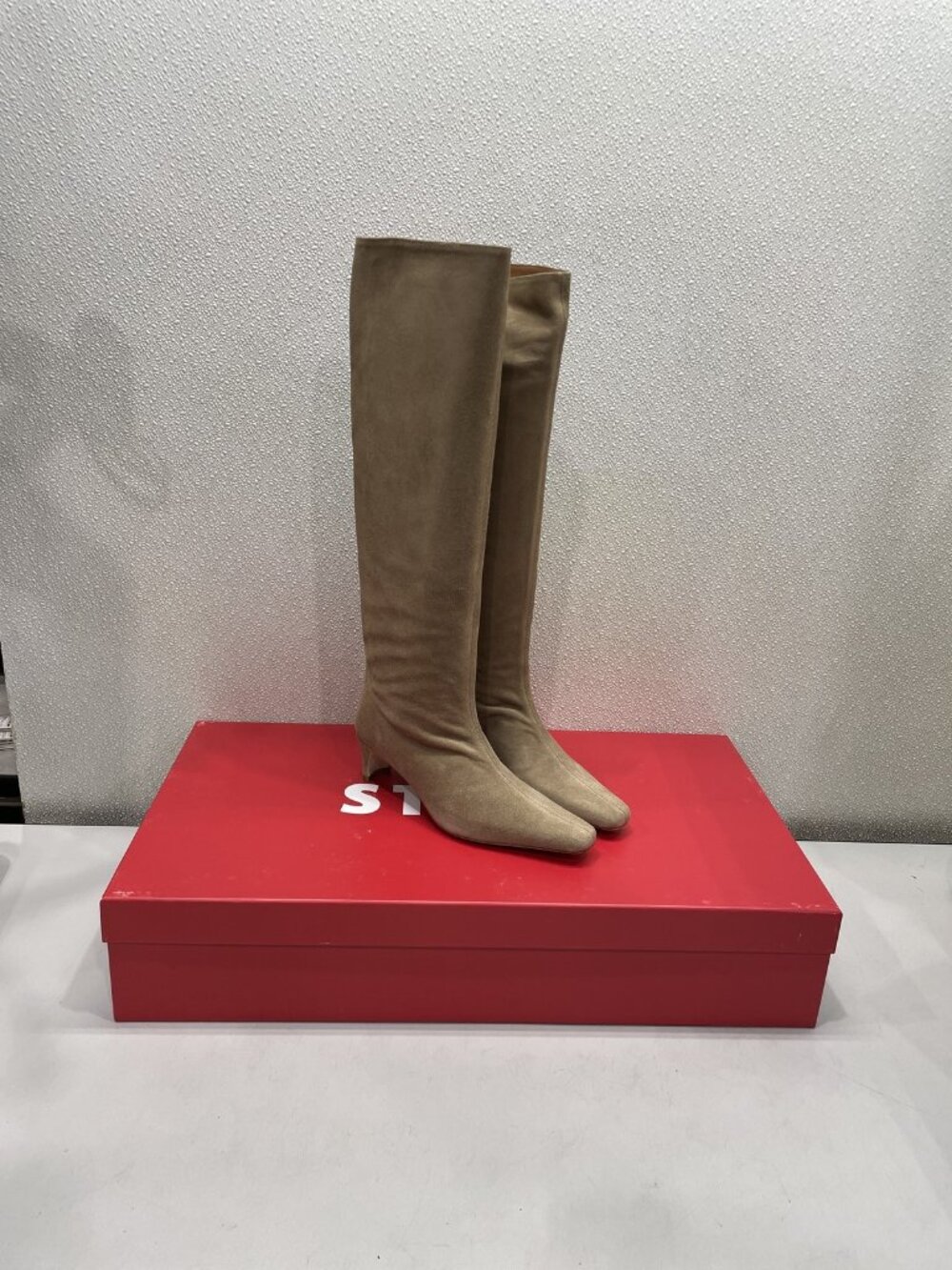Staud Wally Boot Women's US 7, Dune Suede